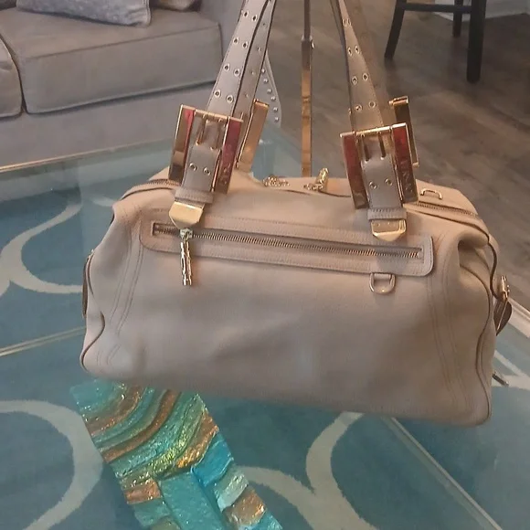 Versace Tan Shoulder Bag - Picture 9 of 16